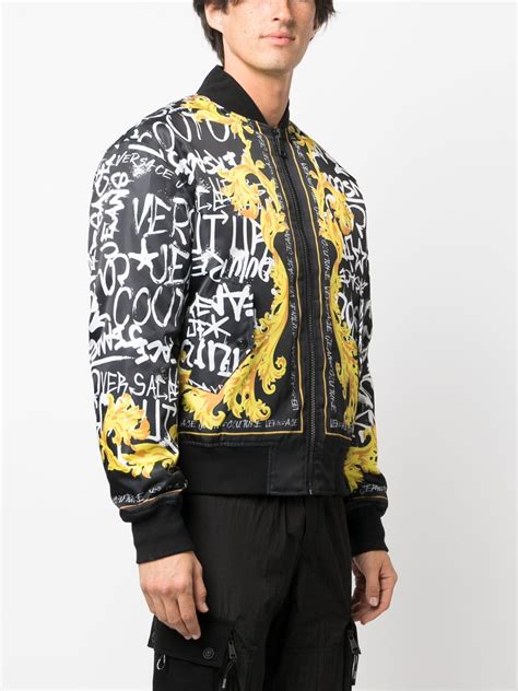 farfetch Versace bomber